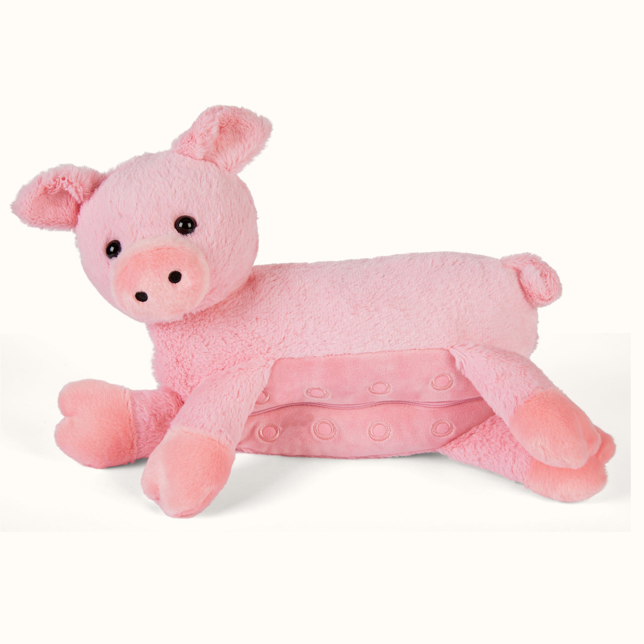 Cuddly toy pig with 3 cute piglets Mamanimals